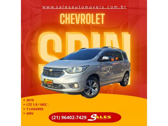 CHEVROLET SPIN 1.8 LTZ 8V FLEX 4P MANUAL CHEVROLET SPIN 1.8 LTZ 8V FLEX 4P MANUAL